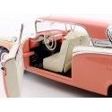 Cochesdemetal.es 1957 Ford Fairlane 500 Skyliner Coral Coral / Colonial White 1:18 Sun Star 1344