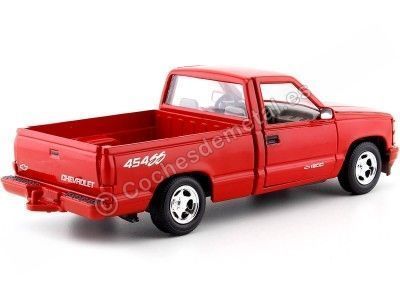 Cochesdemetal.es 1992 Chevrolet Pickup 454 SS Red 1:24 Motor Max 73203 2