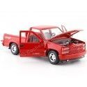 Cochesdemetal.es 1992 Chevrolet 1500 Pick Up 454 SS Rojo 1:24 Motor Max 73203