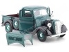 Cochesdemetal.es 1937 Ford Pickup Metallic Green 1:24 Motor Max 73233