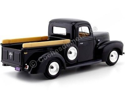 Cochesdemetal.es 1940 Ford Pickup Black 1:24 MOTOR MAX 73234 2