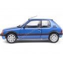 Cochesdemetal.es 1988 Peugeot 205 GTi 1.9L Mk1 Bleu Miami 1:18 Solido S1801708