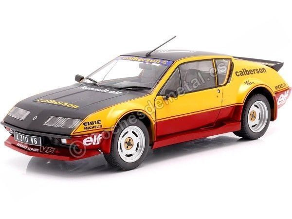 Cochesdemetal.es 1983 Renault Alpine A310 Calberson Evocation Naranja 1:18 Solido S1801204