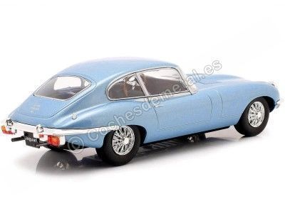 1961 Jaguar Type "E" Coupe Azul Metalizado 1:24 WhiteBox 124039 Cochesdemetal.es 2