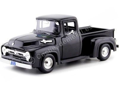 Cochesdemetal.es 1956 Ford F-100 Pickup Black 1:24 Motor Max 73235