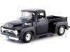 Cochesdemetal.es 1956 Ford F-100 Pickup noir 1:24 MOTOR MAX 73235