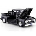 Cochesdemetal.es 1956 Ford F-100 Pickup Black 1:24 Motor Max 73235