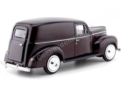 Cochesdemetal.es 1940 Ford Sedan Delivery Burdeos 1:24 Motor Max 73250 2