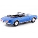 Cochesdemetal.es 1967 Chevrolet Camaro SS Convertible Blue 1:24 Motor Max 73301