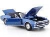 Cochesdemetal.es 1967 Chevrolet Camaro SS Convertible Blue 1:24 Motor Max 73301