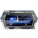 Cochesdemetal.es 1967 Chevrolet Camaro SS Convertible Blue 1:24 Motor Max 73301