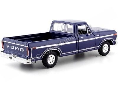 Cochesdemetal.es 1979 Ford F150 Pickup Custom Dark Blue 1:24 Motor Max 79346 2