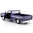 Cochesdemetal.es 1979 Ford F150 Pickup Custom Dark Blue 1:24 Motor Max 79346