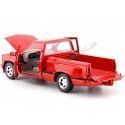 Cochesdemetal.es 1992 GMC Sierra GT Pickup Red 1:24 Motor Max 73204