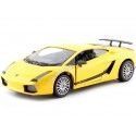 Cochesdemetal.es 2008 Lamborghini Gallardo Superleggera jaune 1:24 Motor Max 73346