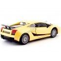 Cochesdemetal.es 2008 Lamborghini Gallardo Superleggera jaune 1:24 Motor Max 73346