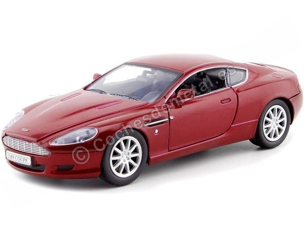 Cochesdemetal.es 2007 Aston Martin DB9 Coupe Magna Red 1:24 Motor Max 73321