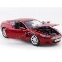 Cochesdemetal.es 2007 Aston Martin DB9 Coupe Magna Red 1:24 Motor Max 73321