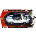 Cochesdemetal.es 1999 Pontiac Firebird blanc / bleu 1:24 moteur max 73232