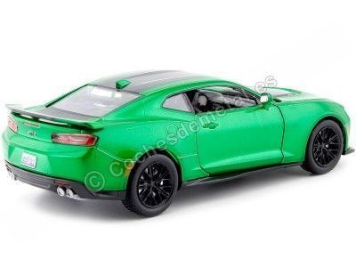 Cochesdemetal.es 2017 Chevrolet Camaro ZL1 Metallic Green 1:24 Motor Max 79351 2