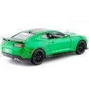 Cochesdemetal.es 2017 Chevrolet Camaro ZL1 Metallic Green 1:24 Motor Max 79351