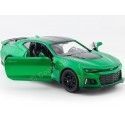 Cochesdemetal.es 2017 Chevrolet Camaro ZL1 Metallic Green 1:24 Motor Max 79351