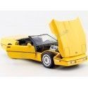 Cochesdemetal.es 1986 Chevrolet Corvette C4 Convertible Yellow 1:24 Motor Max 73298