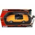 Cochesdemetal.es 1986 Chevrolet Corvette C4 Convertible Yellow 1:24 Motor Max 73298