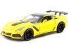 Cochesdemetal.es 2019 Chevrolet Corvette ZR1 Jaune 1:24 Motor Max 79356