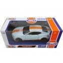 Cochesdemetal.es 2017 Chevrolet Camaro ZL1 "Gulf Edition" Blue / Orange 1:24 Motor Max 79656