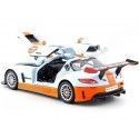 Cochesdemetal.es 2014 Mercedes-Benz SLS AMG GT3 "Gulf Edition" Blue/Orange 1:24 Motor Max 79646