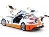 Cochesdemetal.es 2014 Mercedes-Benz SLS AMG GT3 "Gulf Edition" Blue/Orange 1:24 Motor Max 79646