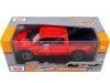 Cochesdemetal.es 2019 Dodge Ram 1500 Crew Cab Rebel Red 1:24 Motor Max 79358