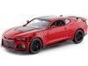 Cochesdemetal.es 2017 Chevrolet Camaro ZL1 Red / Black 1:24 Motor Max 79351