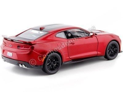 Cochesdemetal.es 2017 Chevrolet Camaro ZL1 vermelho/preto 1:24 MOTOR MAX 79351 2