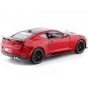 Cochesdemetal.es 2017 Chevrolet Camaro ZL1 Red / Black 1:24 Motor Max 79351