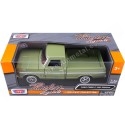 Cochesdemetal.es 1969 Ford F100 Pickup Verde 1:24 Motor Max 79315