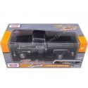 Cochesdemetal.es 1955 Chevrolet 5100 Étape Negro 1:24 Motor Max 73236