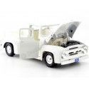 Cochesdemetal.es 1956 Ford F-100 Pickup blanc 1:24 MOTOR MAX 73235