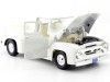 Cochesdemetal.es 1956 Ford F-100 Pickup blanc 1:24 MOTOR MAX 73235