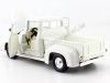 Cochesdemetal.es 1956 Ford F-100 Pickup blanc 1:24 MOTOR MAX 73235