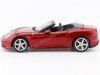 Cochesdemetal.es 2014 Ferrari California T Open Top Rojo Cereza 1:24 Bburago 18-26011