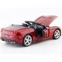Cochesdemetal.es 2014 Ferrari California T Open Top Rojo Cereza 1:24 Bburago 18-26011
