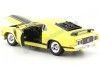 Cochesdemetal.es 1970 Ford Mustang Boss 302 Fastback Amarillo / Negro 1:24 Welly 22088