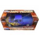 Cochesdemetal.es 1999 Ford F150 Flareside Supercab Pickup Low Rider Azul 1:24 Welly 29396