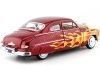 Cochesdemetal.es 1949 Mercury Coupe Hot Rodding Rojo Con Llamas 1:24 Motor Max 76618