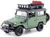 CARSDEMETAL.ES 1974 TOYOTA FJ40 TOP HARD OFF ROAD AVEC VERT PORTABLES 1:24 MOTEUR MAX 79137