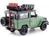 CARSDEMETAL.ES 1974 TOYOTA FJ40 TOP HARD OFF ROAD AVEC VERT PORTABLES 1:24 MOTEUR MAX 79137