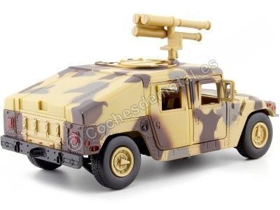 Cochesdemetal.es 1984 Hummer Humvee Starbust Missile Camouflage 1:24 Motor Max 73309 2