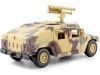 Cochesdemetal.es 1984 Hummer Humvee Starbust Missile Camouflage 1:24 Motor Max 73309